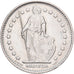 Suiza, 1 Franc, Helvetia, 1968, Berne, Cupronickel, MBC+, KM:24
