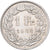 Suiza, 1 Franc, Helvetia, 1968, Berne, Cupronickel, MBC+, KM:24