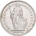 Suiza, 1 Franc, Helvetia, 1969, Berne, Cupronickel, MBC+, KM:24