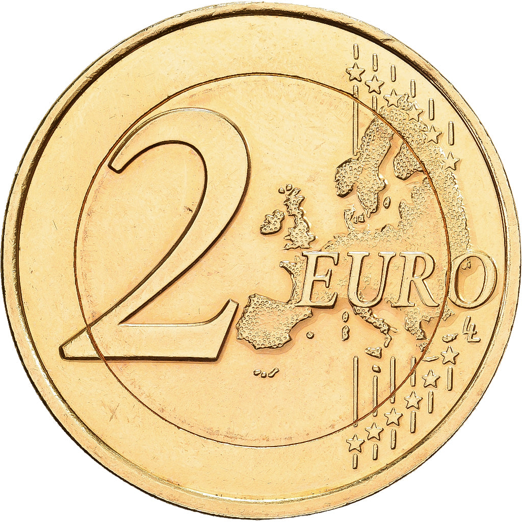 Francia, 2 Euro, 70 ans de l'appel du 18 juin, 2010, Paris, Gold plated, SC