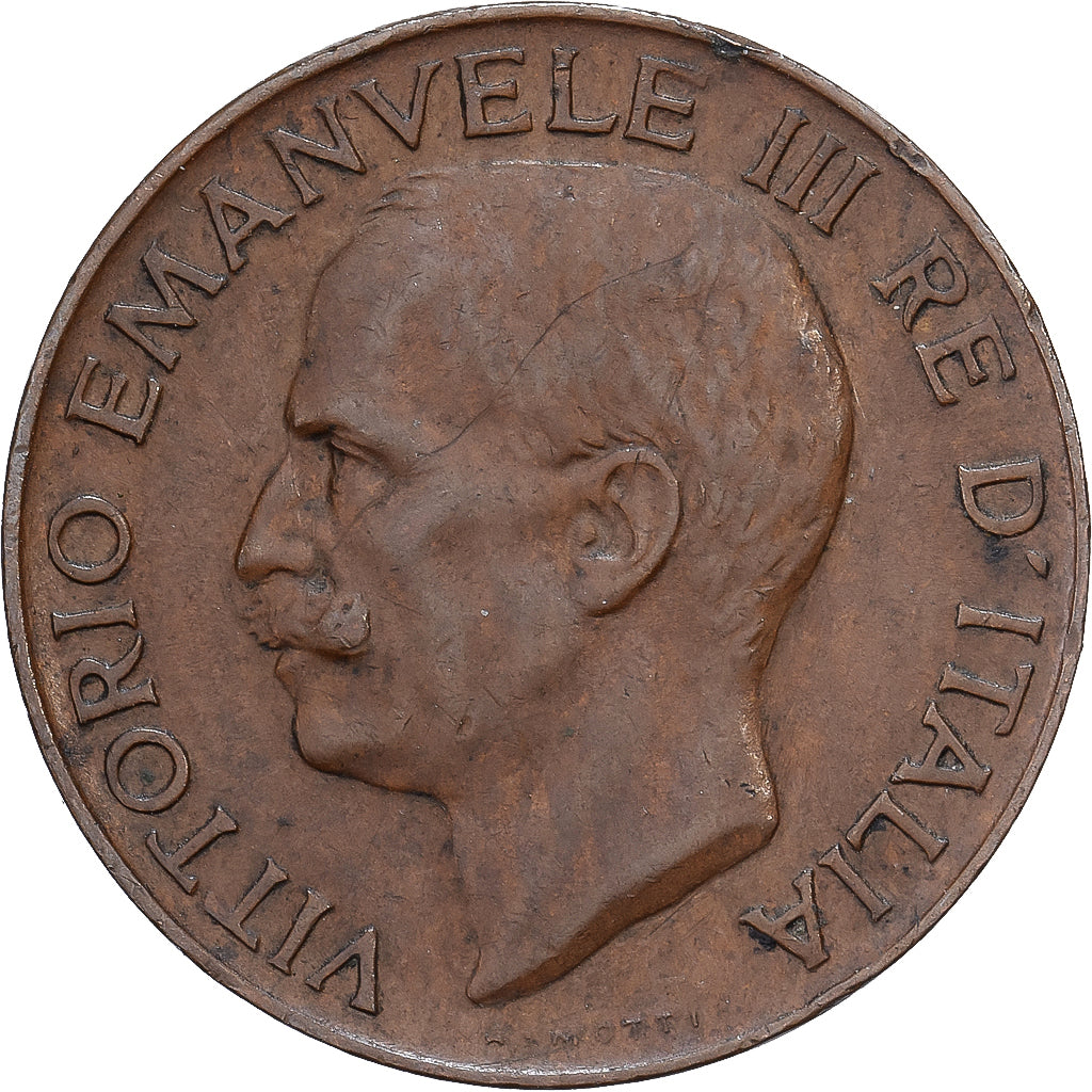 Italien, Vittorio Emanuele III, 5 Centesimi, 1922, Rome, Bronze, SS+, KM:59