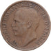 Włochy, Vittorio Emanuele III, 10 Centesimi, 1920, Rome, Brązowy, VF(30-35)