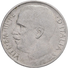 Italien, Vittorio Emanuele III, 50 Centesimi, 1919, Rome, Nickel, SS, KM:61.1