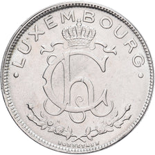 Luxembourg, Charlotte, 2 Francs, 1924, Nickel, TTB+, KM:36