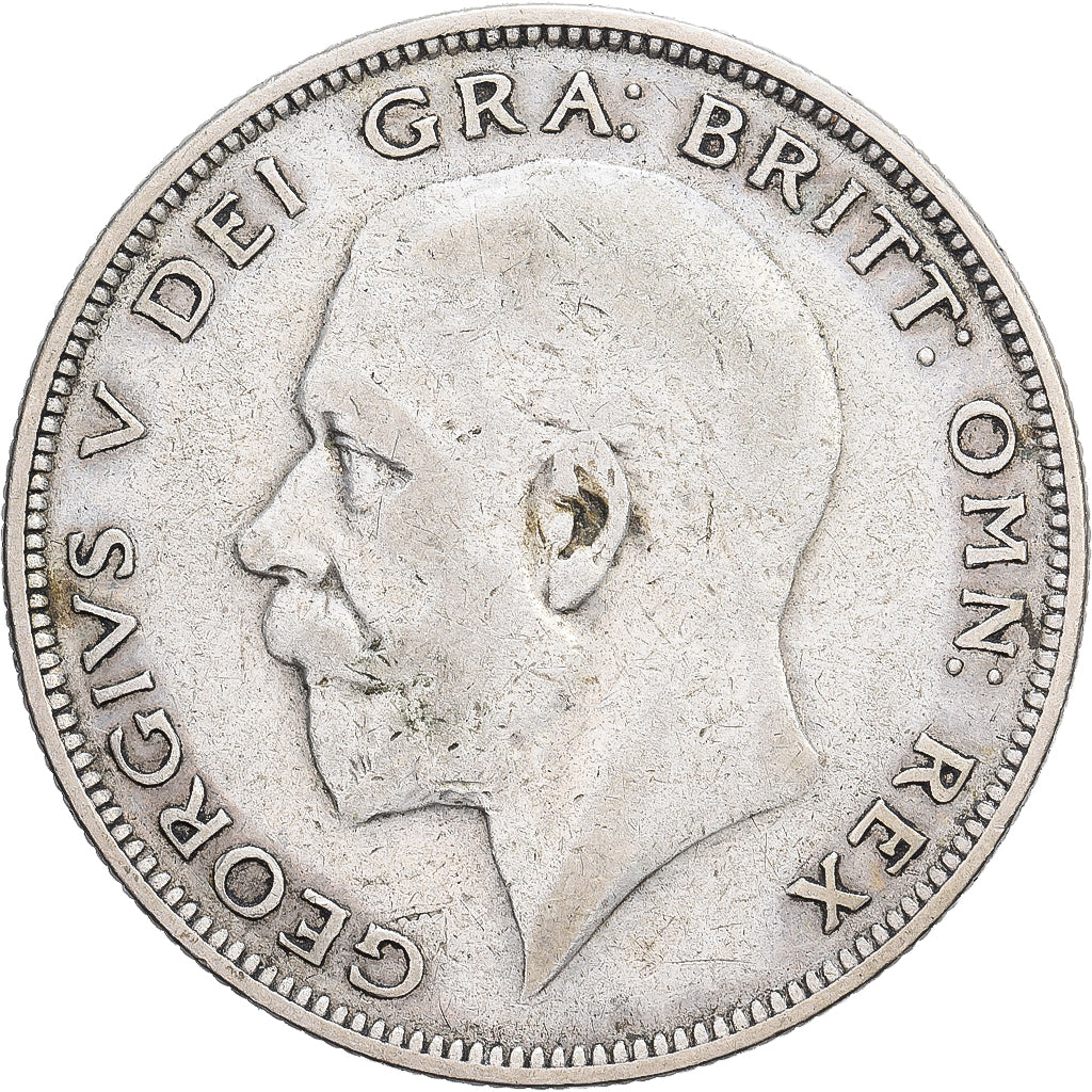 Gran Bretagna, George V, Half crown, 1933, British Royal Mint, Argento, BB