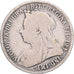 Groot Bretagne, Victoria, Shilling, 1896, Zilver, FR+, KM:780