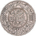 Marocco, Yusuf, 1/2 Rial, 5 Dirhams, AH 1336/1918, bi-Bariz, Argento, SPL, KM:32