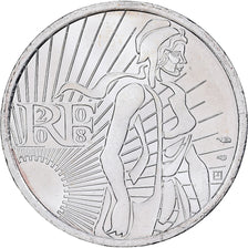 Francia, 5 Euro, 2008, Monnaie de Paris, Semeuse, SC, Plata, KM:1534