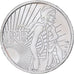 França, 5 Euro, 2008, Monnaie de Paris, Semeuse, MS(63), Prata, KM:1534