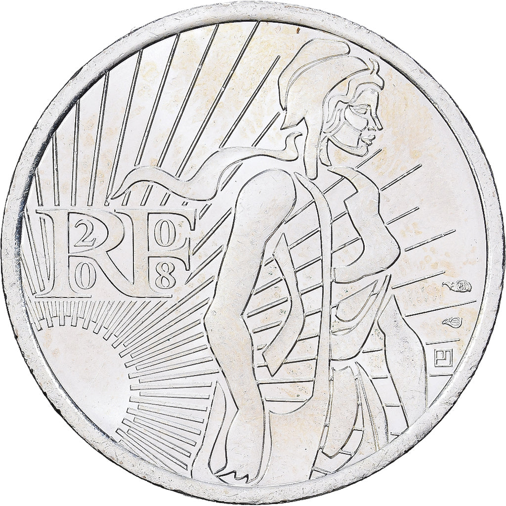 Frankreich, 5 Euro, Semeuse, 2008, Monnaie de Paris, Silber, UNZ, KM:1534