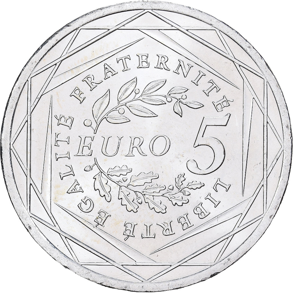 Frankreich, 5 Euro, Semeuse, 2008, Monnaie de Paris, Silber, UNZ, KM:1534