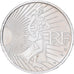 France, 10 Euro, Semeuse, 2009, Monnaie de Paris, Silver, MS(63), KM:1580