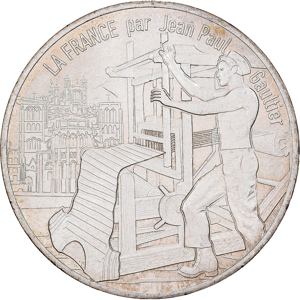 France, 10 Euro, Jean Paul Gaultier, 2017, Monnaie de Paris, Silver, AU(55-58)