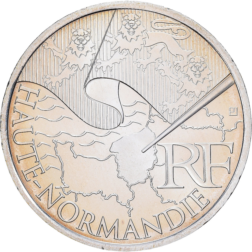 Francia, 10 Euro, Euros des régions, 2010, Argento, SPL-