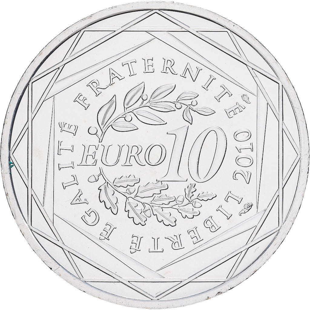 Francia, 10 Euro, Lorraine, 2010, SPL, Argento