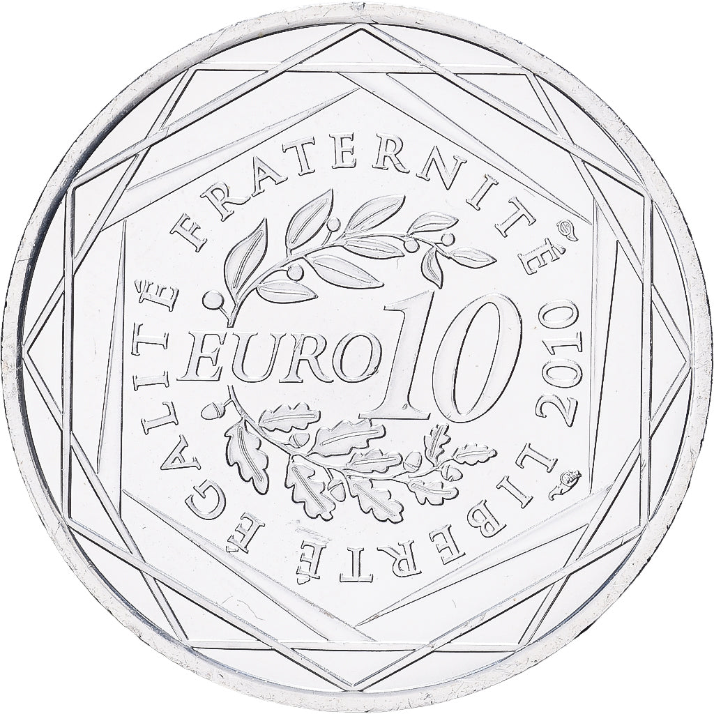 Frankreich, 10 Euro, Franche-Comté, 2010, Paris, UNZ+, Silber, KM:1653