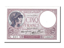 Banknote, France, 5 Francs, 1955-1959 Overprinted with ''Nouveaux Francs''