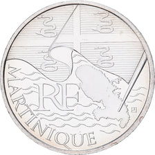 Frankrijk, 10 Euro, Martinique, 2010, Paris, UNC-, Zilver, Gadoury:EU399