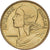 France, 5 Centimes, Marianne, 1967, Paris, Aluminum-Bronze, AU(50-53)