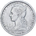 África oriental francesa, 1 Franc, 1948, Aluminio, MBC+, KM:4