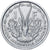 French West Africa, 1 Franc, 1948, Aluminium, SS+, KM:4