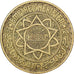Morocco, Mohammed V, 5 Francs, 1365, Paris, Aluminum-Bronze, AU(50-53), KM:43