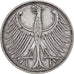Niemcy - RFN, 5 Mark, 1951, Munich, Srebro, EF(40-45), KM:112.1