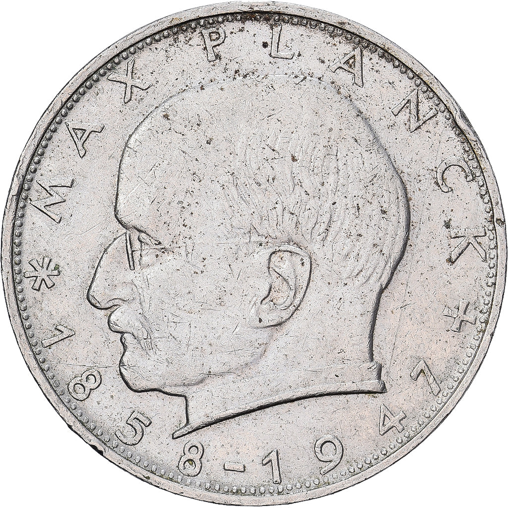 République fédérale d'Allemagne, 2 Mark, 1965, Munich, Cupro-nickel, TTB