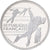 Coin, France, Speed skaters, 100 Francs, 1990, Albertville 92, MS(65-70)