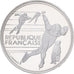 Coin, France, Speed skaters, 100 Francs, 1990, Albertville 92, MS(65-70)