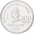 France, 100 Francs, 1992 Olympics, Albertville, Slalom Skiing, 1990, Paris
