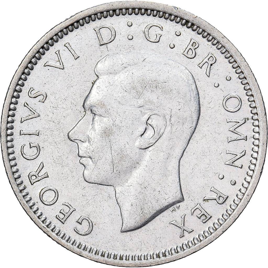 Great Britain, George VI, 6 Pence, 1942, Copper-nickel, EF(40-45), KM:862