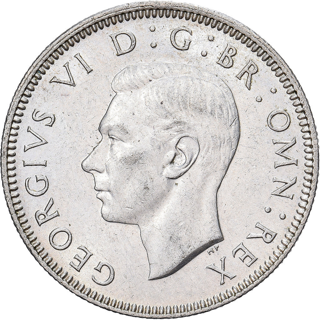 Great Britain, George VI, Shilling, 1943, Silver, EF(40-45), KM:854