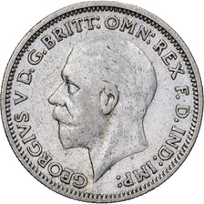 Great Britain, George V, 6 Pence, 1936, Silver, EF(40-45), KM:832