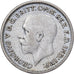 Great Britain, George V, 6 Pence, 1933, Silver, EF(40-45), KM:832
