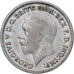Great Britain, George V, 6 Pence, 1934, Silver, EF(40-45), KM:832