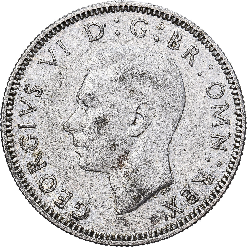 United Kingdom, George VI, Shilling, 1939, London, Silver, EF(40-45), KM:853