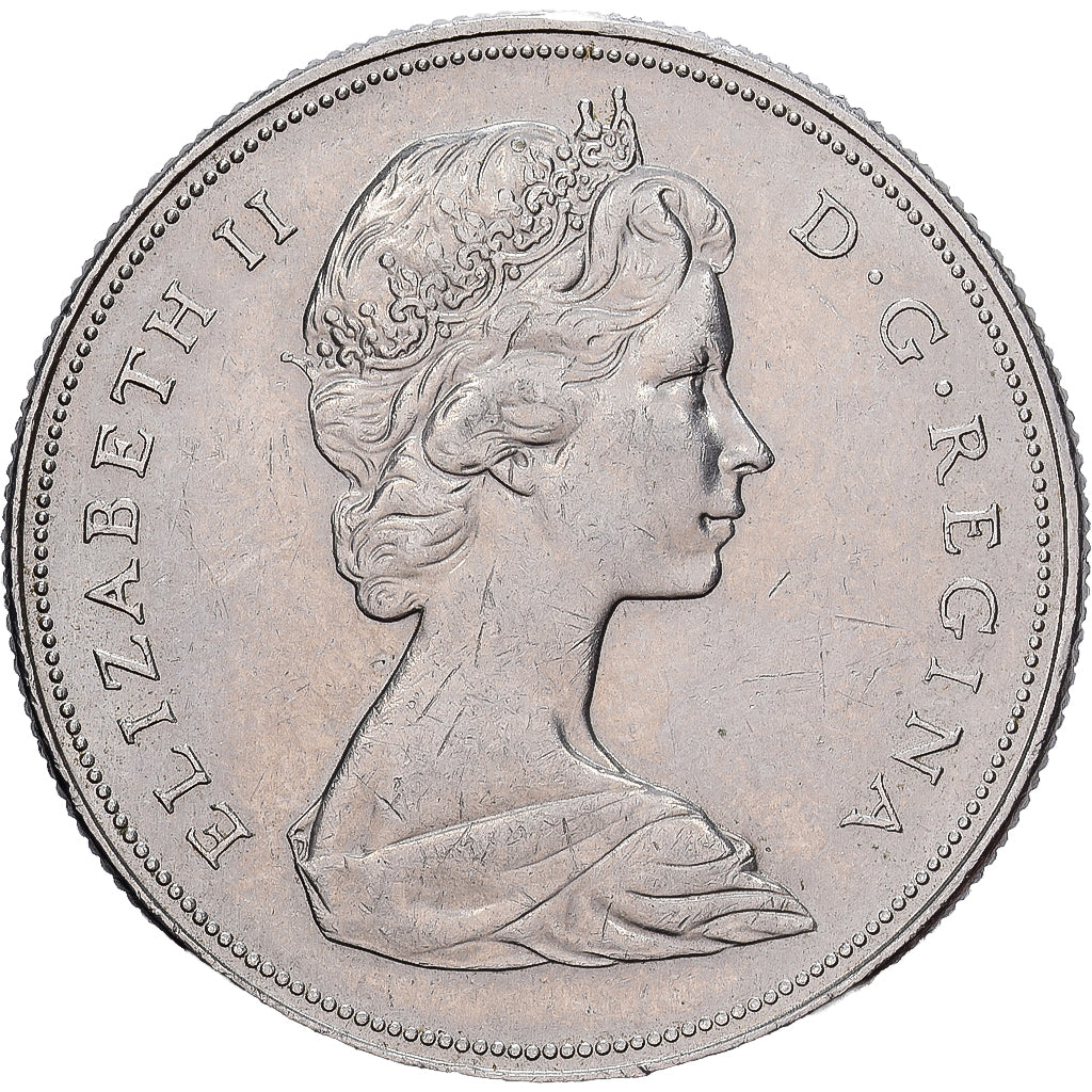 Canada, Élisabeth II, Dollar, 1969, Ottawa, Nickel, TTB+, KM:117
