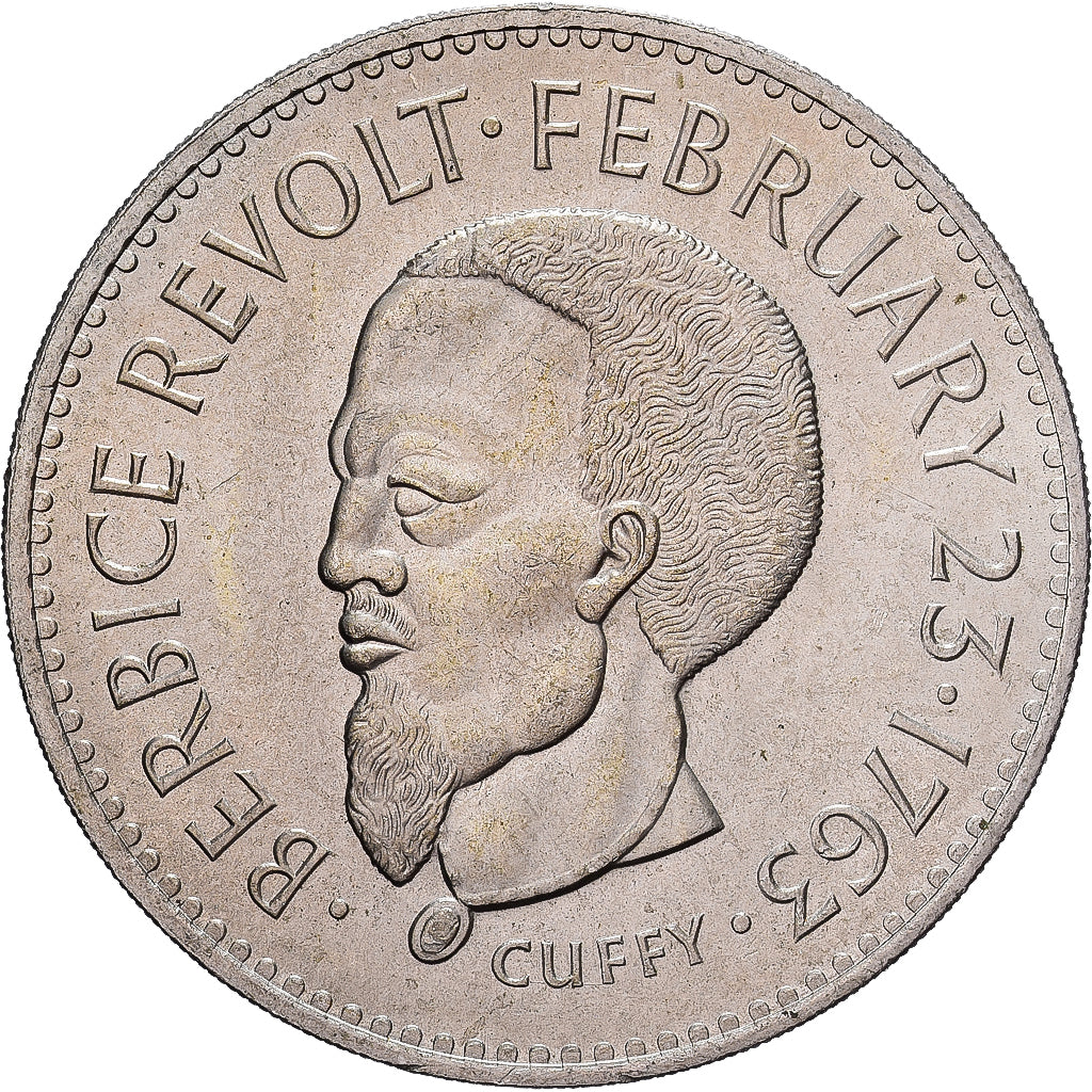 Coin, Guyana, Dollar, 1970, Franklin Mint, EF(40-45), Copper-nickel, KM:36