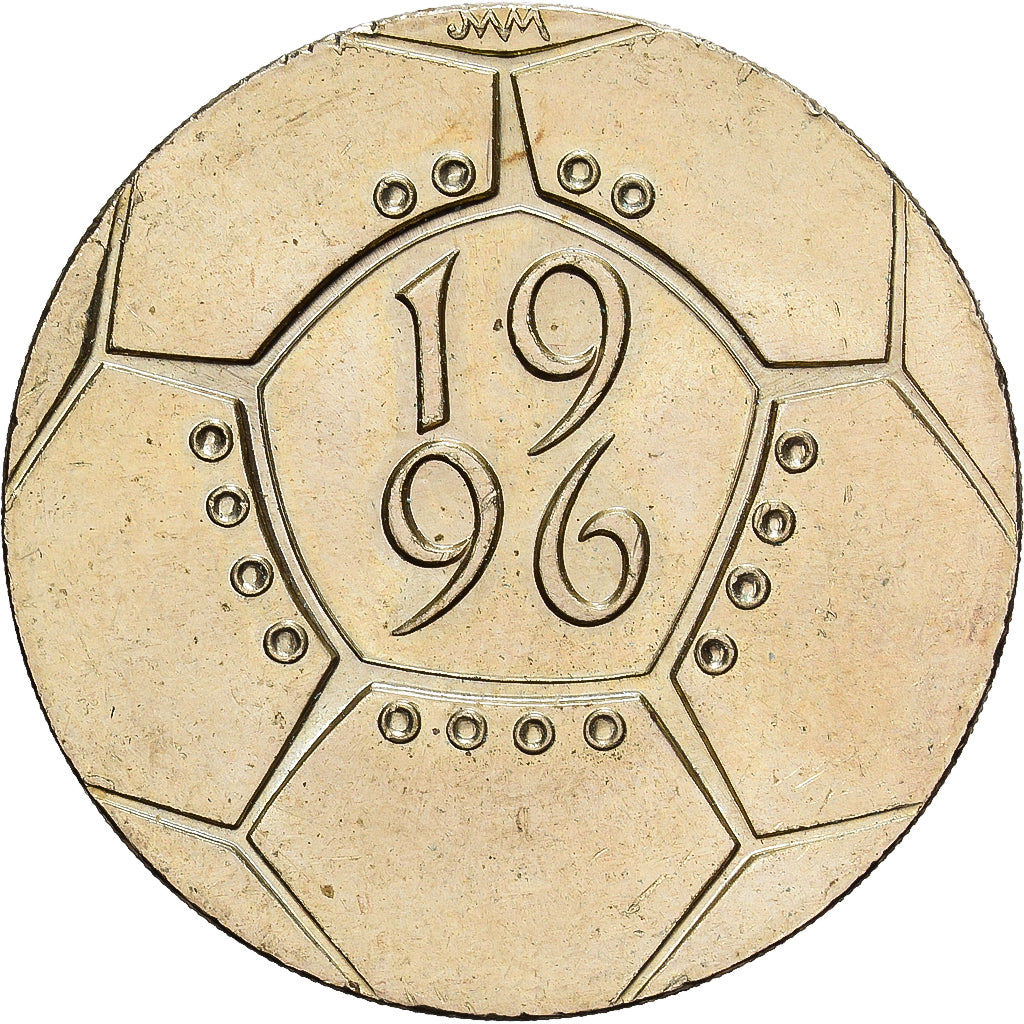 Grande-Bretagne, Élisabeth II, 2 Pounds, 1996, Nickel-Cuivre, TTB, KM:973