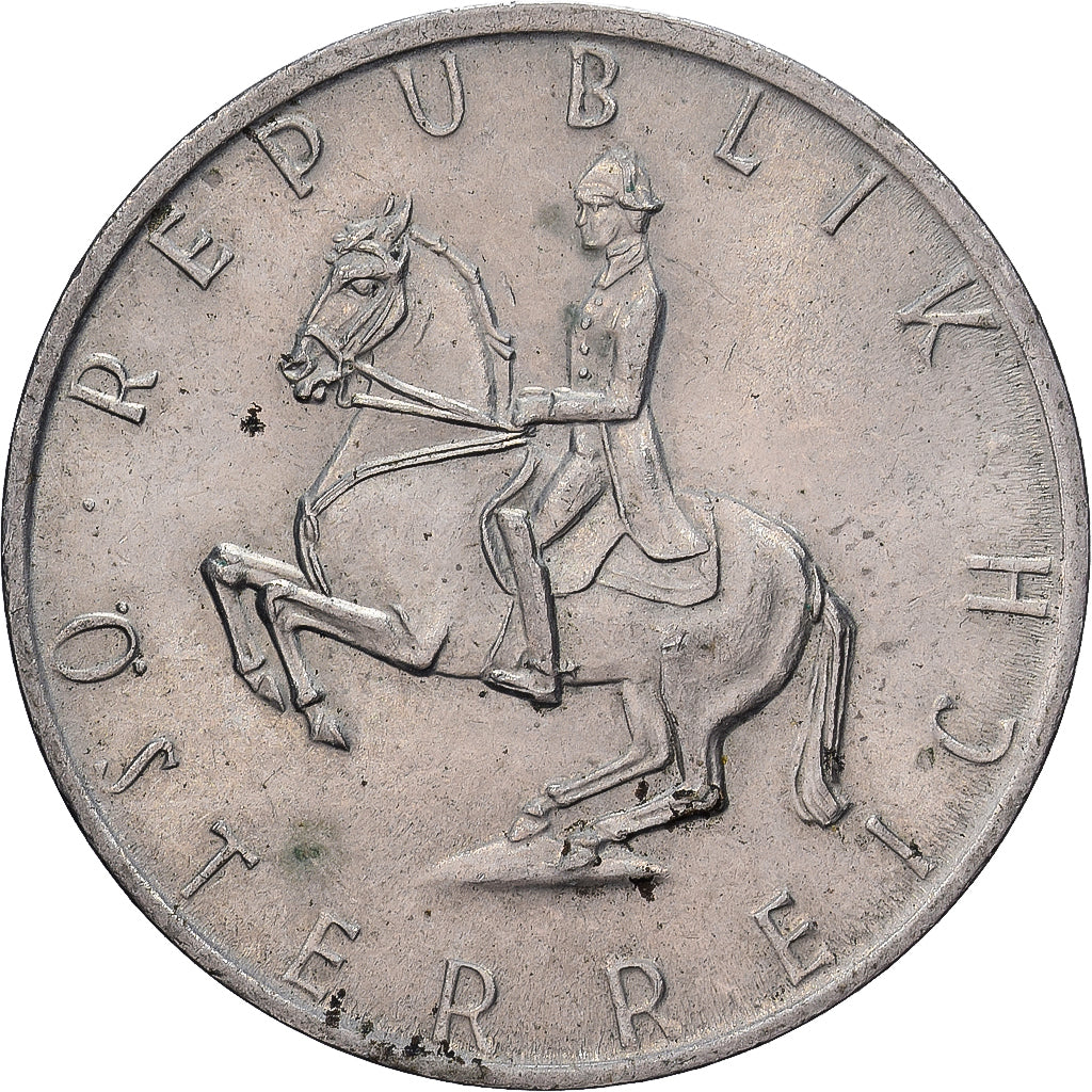 Coin, Austria, 5 Schilling, 1969, VF(30-35), Copper-nickel, KM:2889a