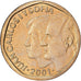 Spanien, Juan Carlos I, 500 Pesetas, 2001, Madrid, Aluminum-Bronze, SS, KM:831