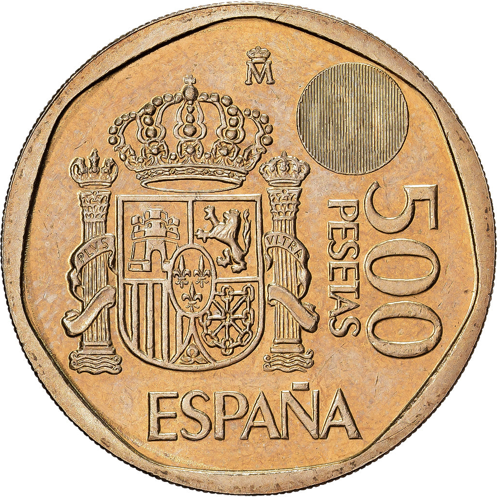Spanien, Juan Carlos I, 500 Pesetas, 2001, Madrid, Aluminum-Bronze, SS, KM:831