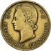 Frans West Afrika, 25 Francs, 1956, Aluminum-Bronze, ZF, KM:7