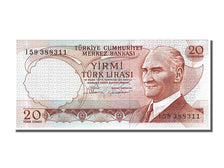 Banknot, Turcja, 20 Lira, 1974, UNC(65-70)