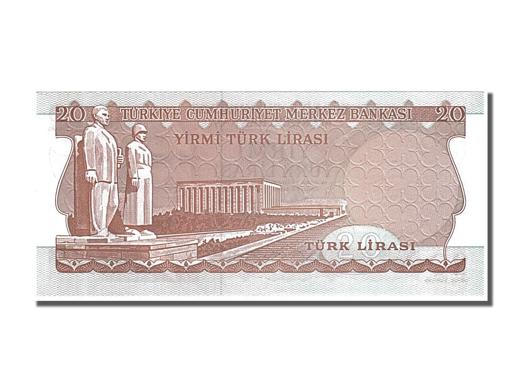 Banknot, Turcja, 20 Lira, 1974, UNC(65-70)