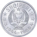 Moneda, Albania, 10 Qindarka, 1969, SC, Aluminio, KM:45