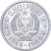 Albania, 20 Qindarka, 1969, Aluminio, SC, KM:46