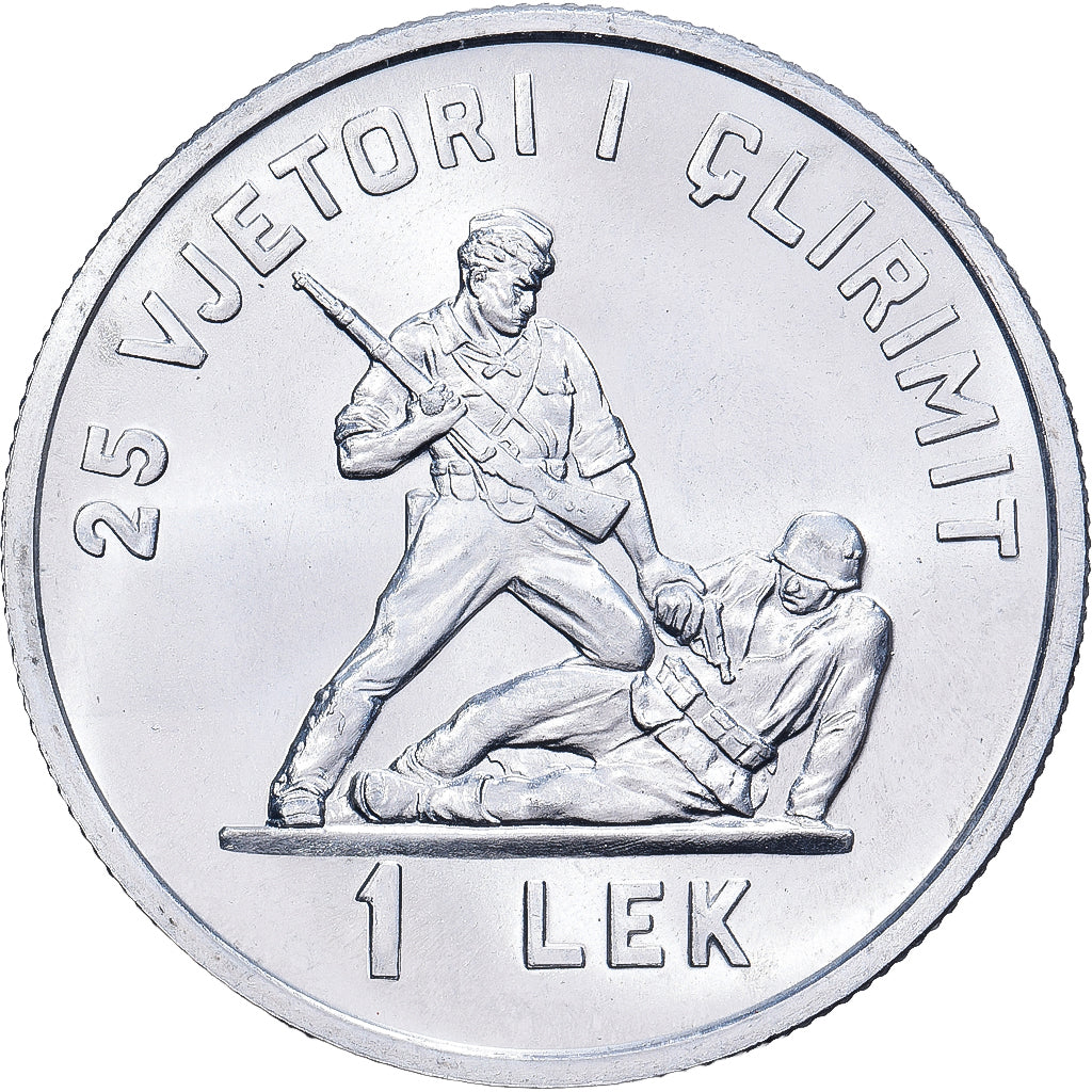 Albania, Lek, 1969, Aluminio, SC, KM:48