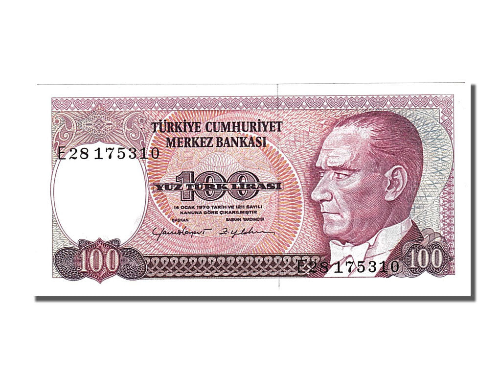 Billet, Turquie, 100 Lira, 1984, NEUF